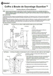 Coffre &agrave; Bou&eacute;e de Sauvetage Guardian - Instructions d'Installation