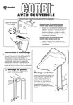Corbi 25 avec couvercle - Instructions d'assemblage