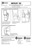 Nexus 50 - Panneau signal&eacute;tique format A4 - Instructions d'utilitsation