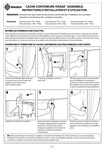 Cache-conteneurs Visage (Assemble) - Instructions d'installation et d'utilisation