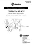 TURBOCAST 800&trade; Manuel d&rsquo;Utilisation et d&rsquo;Entretien