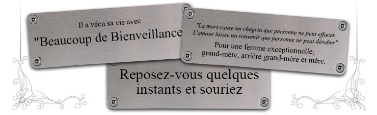 plaque - beaucoup de bienveillance