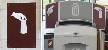 Qu'est-ce que c'est? kits de signal&eacute;tique optionnels