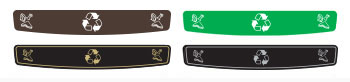 Qu'est-ce que c'est? Pictogramme sur le clapet (62 mm x 389 mm)