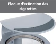 Qu'est-ce que c'est? Plaque d&rsquo;extinction des cigarettes