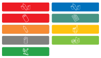 Qu'est-ce que c'est? <font-green>Compartiment 2 - <smallest>Autocollants Ouverture Sup&eacute;rieure Avant / Arri&egrave;re</smallest></font-green>