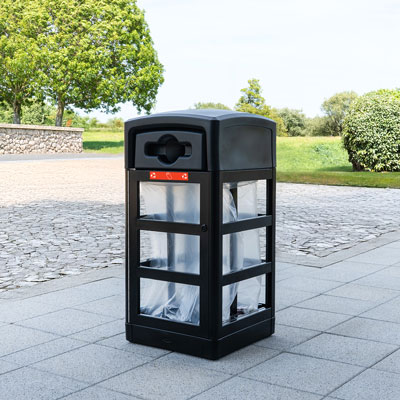 Poubelles de s&eacute;curit&eacute; transparentes Origin&trade;
