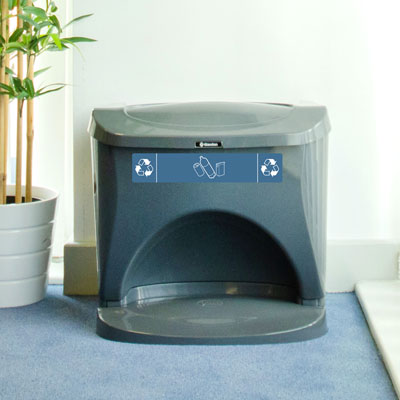 Poubelle de tri s&eacute;lectif Nexus&reg; Stack 30 Compacte et facile &agrave; entreposer