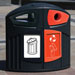 Nexus&reg; 200 Conteneur de tri s&eacute;lectif PMC / d&eacute;chets g&eacute;n&eacute;riques