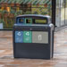 Poubelle de tri s&eacute;lectif Nexus&reg; &Eacute;volution City Trio