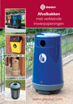 Afvalbakken met verkleinde inwerpopeningen