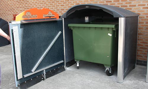 Modus behuizingen in gebruik