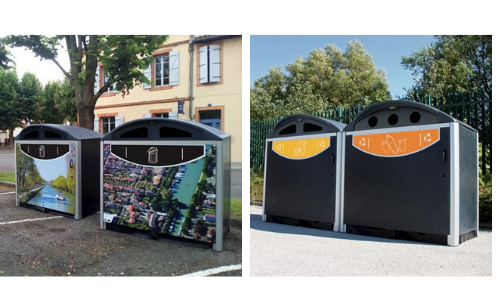 Modus&trade; 1280 rolcontainer behuizing