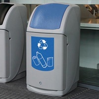 Nexus&reg; 140 afvalscheidingsbak voor PMD-afval