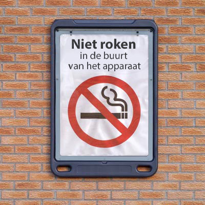 Wandgemonteerd Reclame Displaybord Advocate™