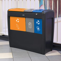 Nexus® Evolution Trio afvalscheidingsbak