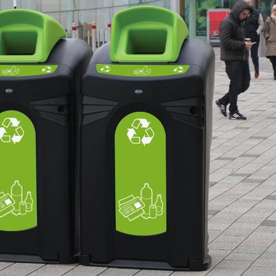 Nexus&reg; City 240 voor gemengd reclycleerbaar afval