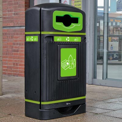 Streamline Jubilee&trade; Container voor recycleerbaar afval