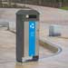 Electra&trade; Curve 60 afvalscheidingsbak voor papier en karton