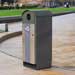 Electra&trade; Curve 85 afvalscheidingsbak voor plastic flessen