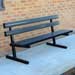Fusion&trade; parkbank met rugleuning