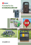 Produkte f&uuml;r den Kommunalbebarf