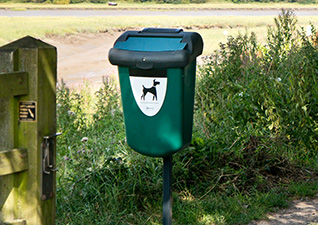 Retriever 35™ Hundekot Mülleimer von Glasdon