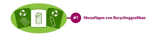 Hinzufügen von Recycling-Grafiken