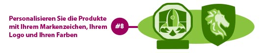 personalisieren mit firmenlogo