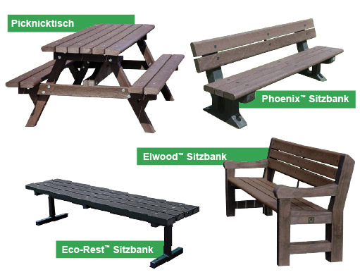 Glasdon Recycled Material Seating