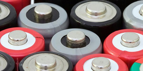 Ein Haufen Batterien