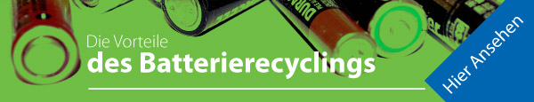 Die Vorteile Des Batterierecyclings - Infographic