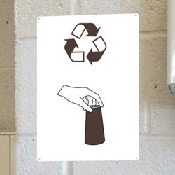 Wat is dit? Standard A4-Schild
