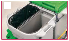 Wat is dit? Abtrennung f&uuml;r Sammelcontainer