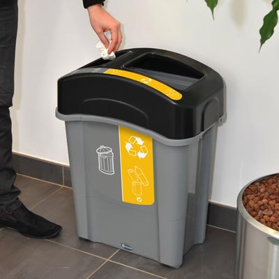 Eco Nexus&reg; Duo 60 Recycling-Beh&auml;lter f&uuml;r Restabfall/Verpackungen