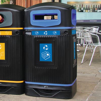 Glasdon Jubilee&trade; 110 Recycling-Beh&auml;lter f&uuml;r Zeitungen