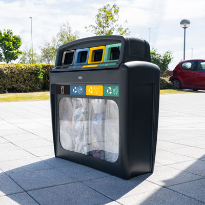 Nexus&reg; Evolution City Vision Quad M&uuml;lltrennsystem