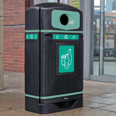 Streamline Jubilee&trade; Recycling-Beh&auml;lter f&uuml;r Glas
