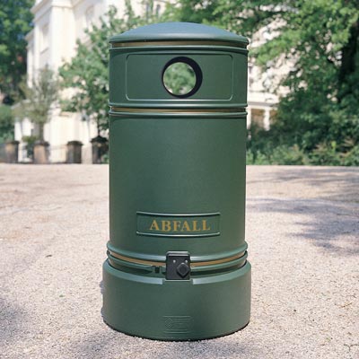 Topsy Jubilee&trade; Abfallbeh&auml;lter mit reduzierten Einwurf&ouml;ffnungen