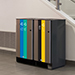 Electra&trade; 170 Quad Recyclingbeh&auml;lter