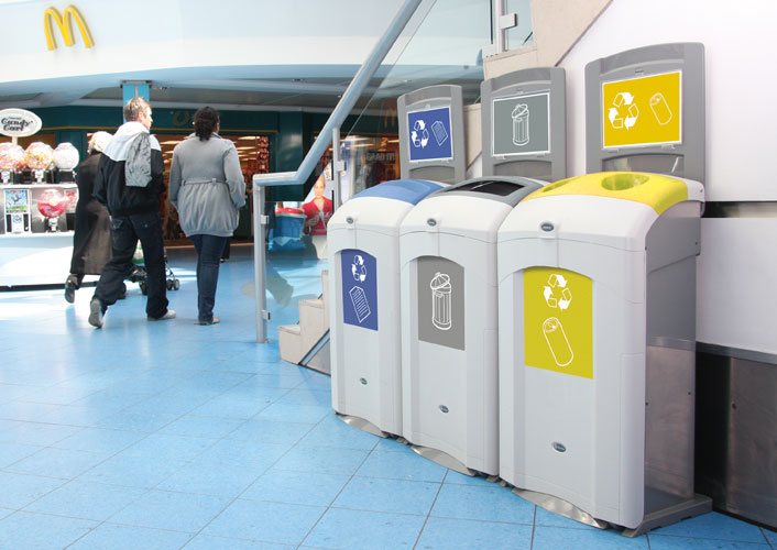 Papeleras para recogida selectiva
