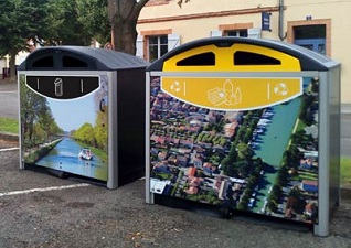 El modo de reciclaje de alta capacidad que protege los contenedores con ruedas
