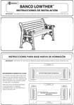 Banco Lowther Instrucciones De Instalacion