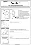 Combo panfleto de instrucciones