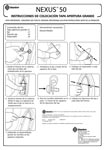 Nexus 50 - Instrucciones de colocaci&oacute;n tapa apertura grande