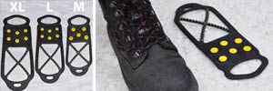 Crampones antideslizantes de nieve Glasdon Ice Grips&trade;
