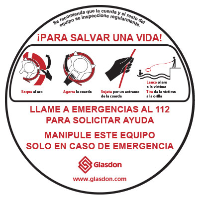 ¿Qué es esto? Pegatina de instrucciones externa
