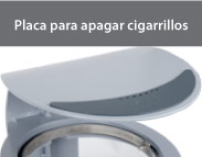 ¿Qué es esto? Placa para apagar cigarrillos