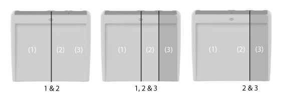 ¿Qué es esto? Kits de divisor interno para la configuraci&oacute;n 1-2-3