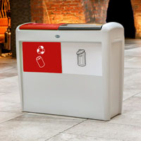 Papelera de reciclaje Nexus&reg; Evolution Duo